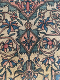 Small Floral Persian Rug / Ferahan Sarouk #4317