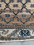 Small Antique Persian Rug #4484