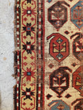 Worn Antique Tribal Rug #4388