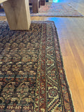4x8 Antique Earthy and Tribal Persian Rug #3627