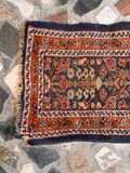 Antique Persian Mini Sultanabad Mahal Late 19th Century / 1’9 x 3’ Rug #217