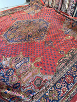 16x16 Square Antique Spanish Rug / 16x16 rug
