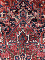 Vintage Persian Heriz / 10’3 x 13’8 Rug #4065