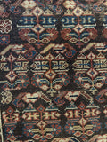 4x8 Antique Earthy and Tribal Persian Rug #3627