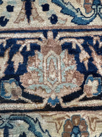 9x12 Antique Persian Floral Rug #4281