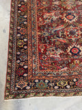 Antique Persian Meshkabad Mahal / 7’1 x 10’4 Rug #4045