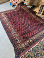 5x7 Vintage Persian Tribal Rug #854ML