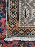 Neutral Antique Scatter Mat / 2’ x 2’7 Rug #4302