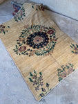 Mid Century Turkish Oushak Rug / 4’5 x 6’5 Vintage Rug #3783