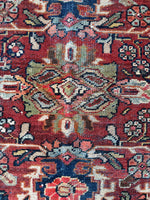 Antique Persian Meshkabad Mahal / 7’1 x 10’4 Rug #4045