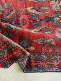 Antique Persian Runner / 3’8 x 9’5 Runner #4113