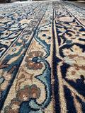 9x12 Antique Persian Floral Rug #4281