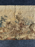 Silk Antique 19th Century Aubusson French Tapestry