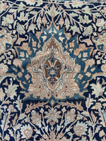9x12 Antique Persian Floral Rug #4281