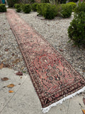 Super Long and Narrow Vintage Runner / 30 Foot Skinny Narrow Vintage Persian Runner #4319ML / 2’8 x 30’