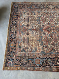 7’ x 8’4 Antique and Time Softened Gorevan Heriz Rug #4073
