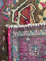Square Vintage Persian Rug #4277