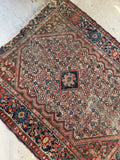 5x6 Square Antique Persian Mahal Rug #380
