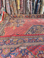 16x16 Square Antique Spanish Rug / 16x16 rug