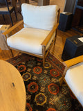 5x9 Worn Persian Rug #3592