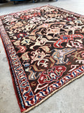 Antique Tribal Rug / 3’8 x 5’4 Caucasian Rug #4024