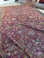 Antique Indian Amritsar Rug / 9 x 14’5