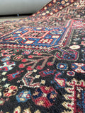 Vintage Tribal Persian Rug / 5’6 x 9’7 Shiraz Rug #4405ML