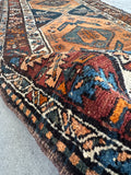 3x11 Antique Persian Tribal Runner #4240ML