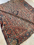 5x6 Square Antique Persian Mahal Rug #380