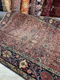 5x10 Persian Rug / 5x10 Vintage Rug #4318