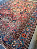Wash, Repair & Custom Cut Pad of Antique Mahal Rug