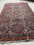 Worn Persian Scatter Rug / 2’5 x 3’9 Persian Rug #4303