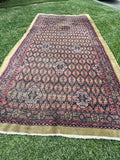 6x12 Persian Camel Hair Rug #4111