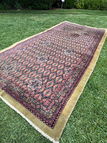 6x12 Persian Camel Hair Rug #4111
