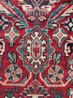 Large Vintage Persian Rug / 9’7 x 12’7 Mahal Rug #4049