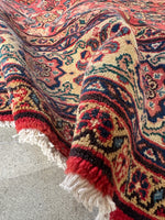 Oversize Vintage Persian Rug / 10’2 x 13’3 Mahal Rug #4043
