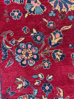10x13 Antique Persian Kerman Rug #4041