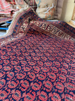 5x7 Vintage Persian Tribal Rug #854ML