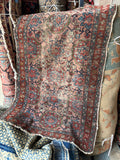 Worn Persian Scatter Rug / 2’5 x 3’9 Persian Rug #4303