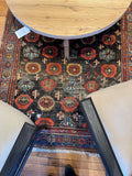 5x9 Worn Persian Rug #3592