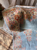 3x5 Vintage Persian French Blue Rug #3336ML