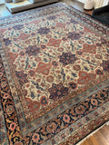 11x13 Antique Persian Tabriz Rug #4519