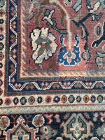 Antique Persian Mahal / 10’2 x 13’4 Rug #4044