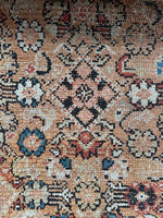 7x16 Antique Worn Persian Rug #3903
