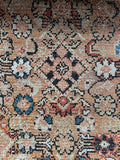 7x16 Antique Worn Persian Rug #3903