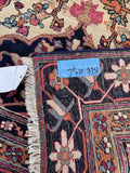 1880s Kerman Lavar Persian rug with exceptional fine weaving, crisp botanical details, interconnected medallions and an ivory field.