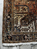 9x12 Vintage Full Pile Tribal Heriz rug / 9x12 Vintage Rug #2118