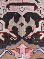 Antique Tribal Rug / 3’8 x 5’4 Caucasian Rug #4024