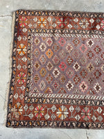 4x8 Purple Antique Rug #3263