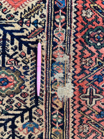 5x6 Square Vintage Persian Rug #4242ML